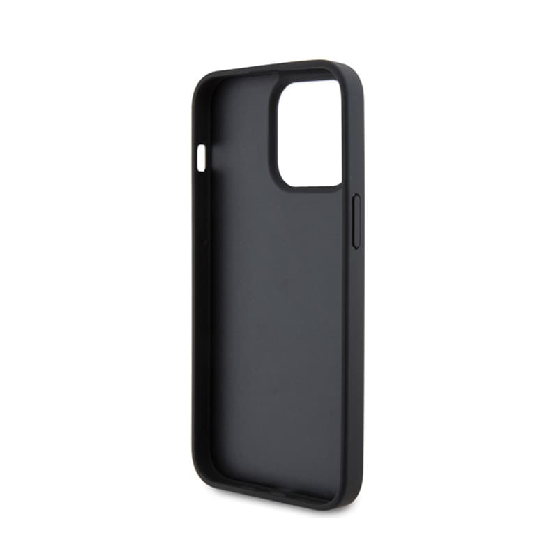 Ferrari Quilted Metal Logo - Case for iPhone 15 Pro Max (Black) 7