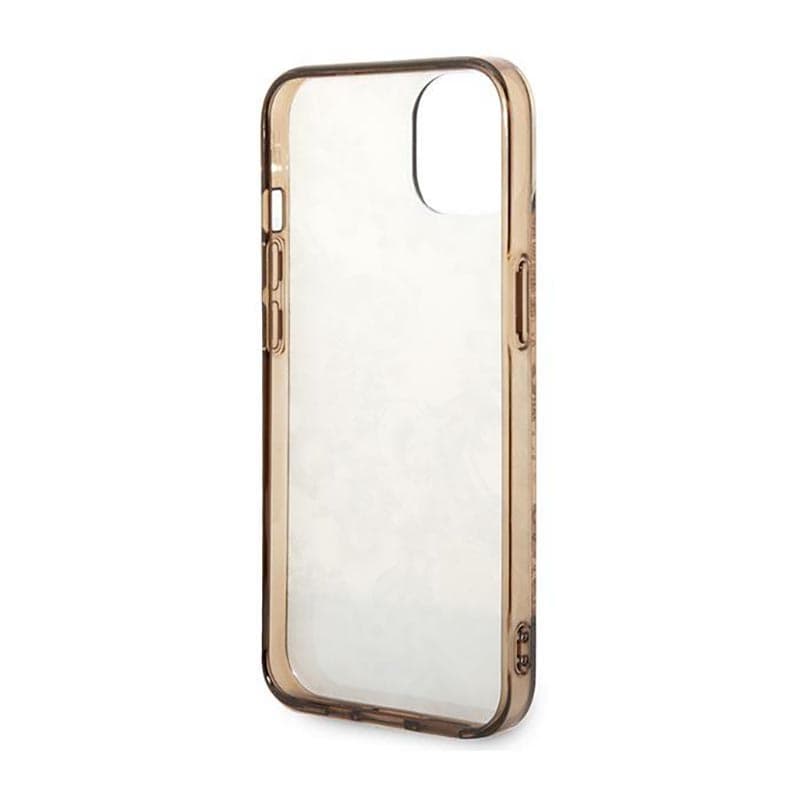 Guess Porcelain Collection - Case for iPhone 14 Plus (Ochre) 7