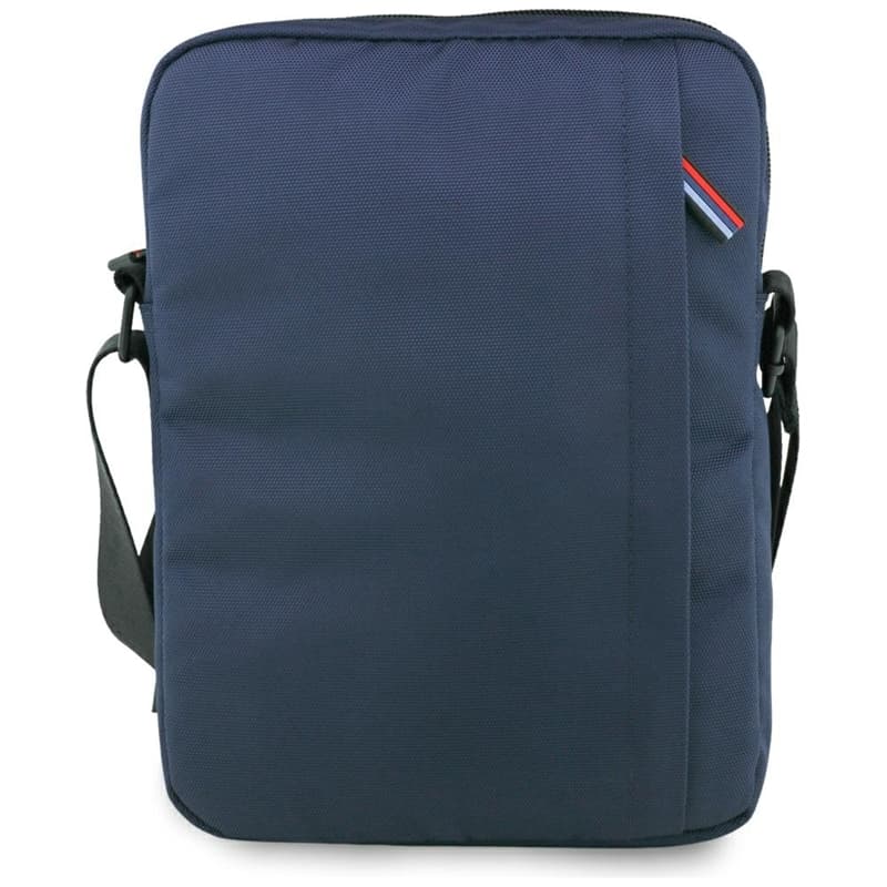 BMW Nylon Pockets & Metal Logo - 10" Tablet Bag (Navy Blue) 3