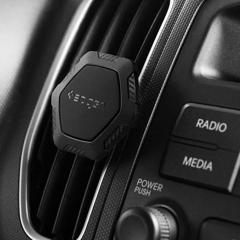 Spigen Magnetic Car Mount Holder QS11 - Car Holder (Black) 3