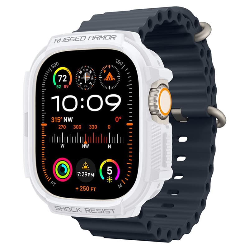 Spigen Rugged Armor - Case for Apple Watch Ultra 1/2 49 mm (White) 3