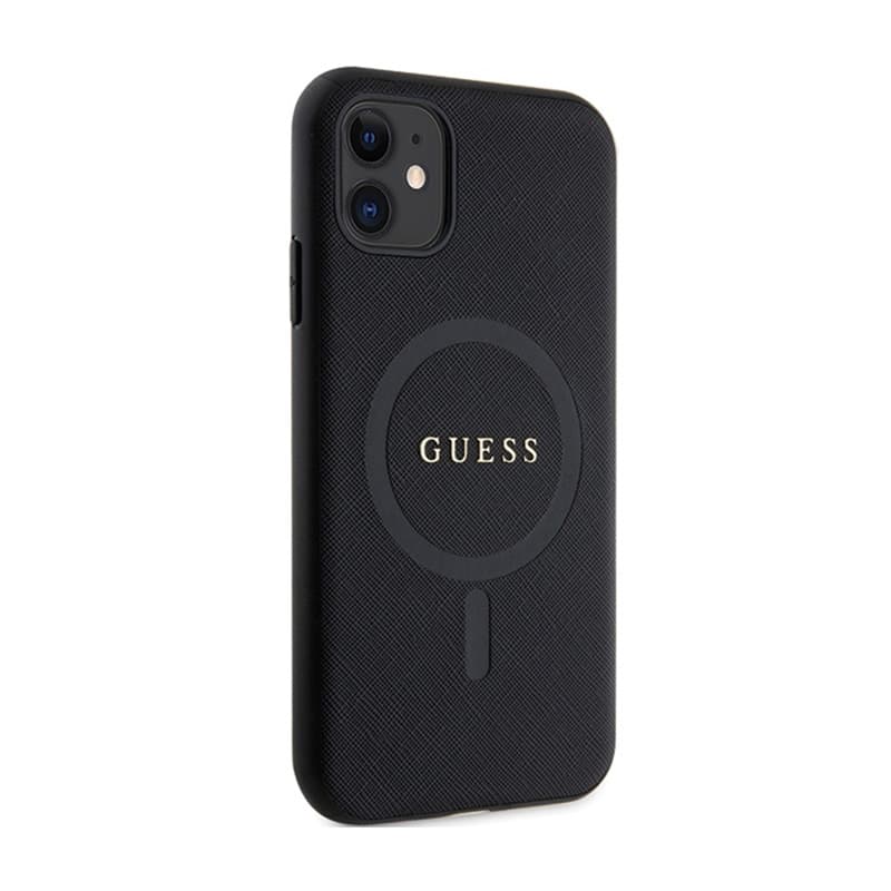 Guess Saffiano MagSafe - Case iPhone 11 (black) 4