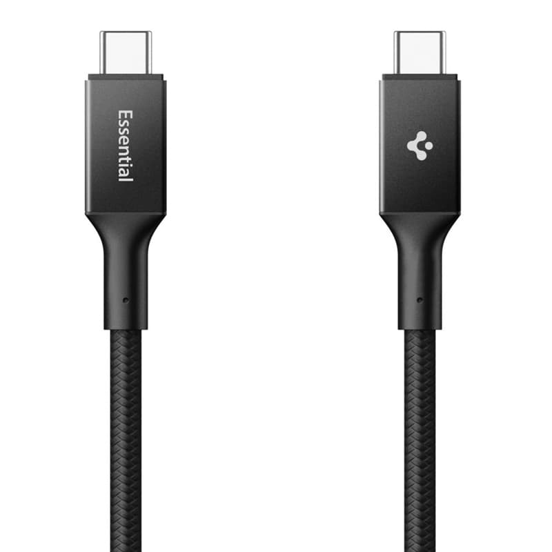 Spigen EB24015CC Essential - USB-C to USB-C PD Cable 240W 1.5m (Black) 2