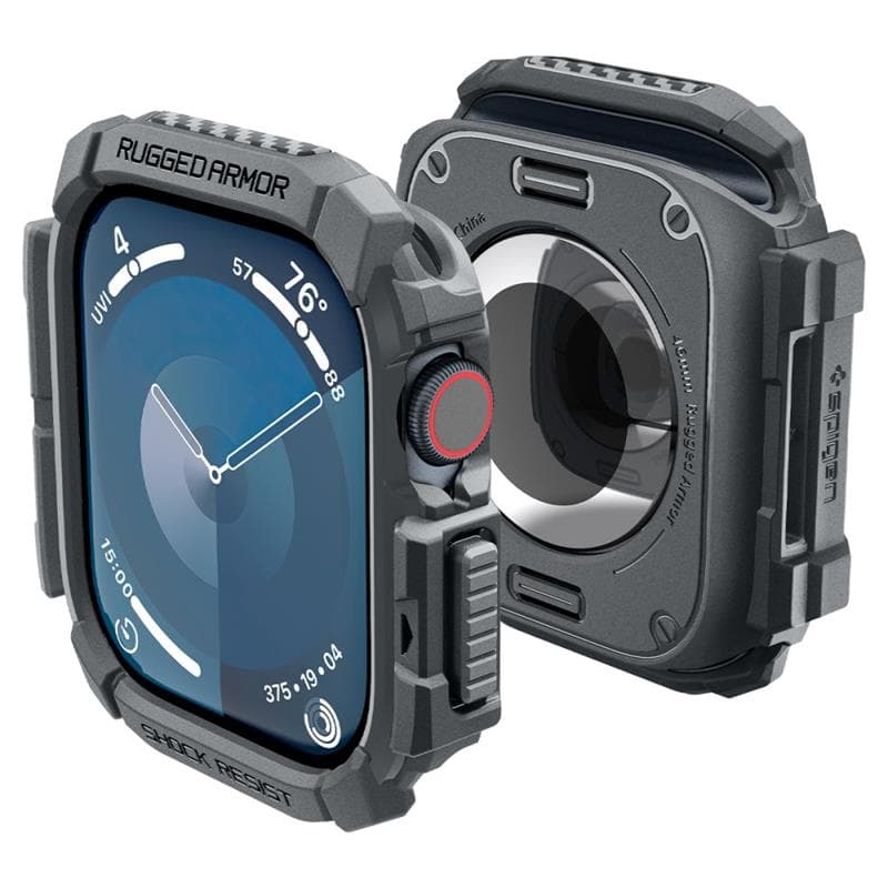 Spigen Rugged Armor - Case for Apple Watch 10 46 mm (Dark Grey) 1