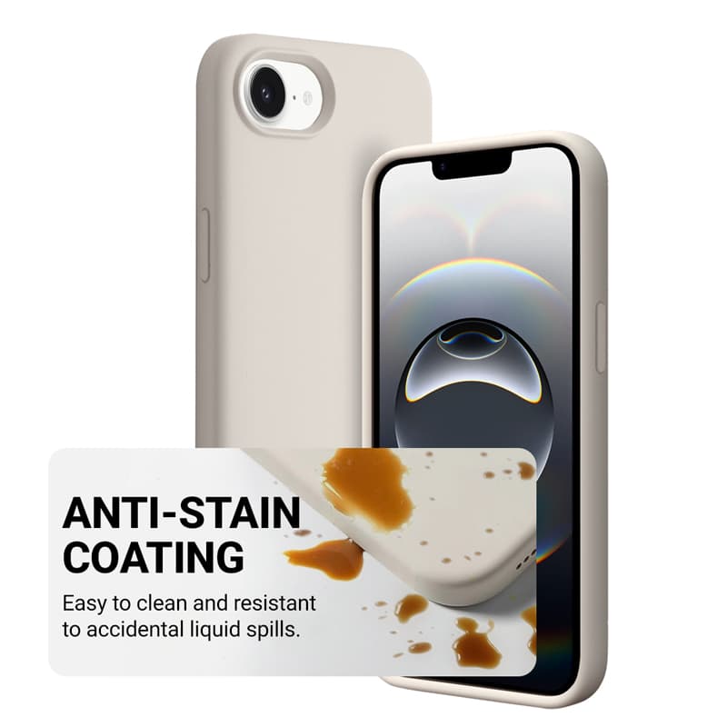 Crong Color Cover Magnetic - iPhone 17e / 16e MagSafe Case (Stone Beige) 3