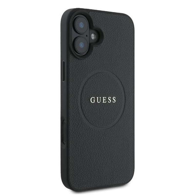 Guess Grained Ring MagSafe - Case iPhone 16 Plus (black) 4
