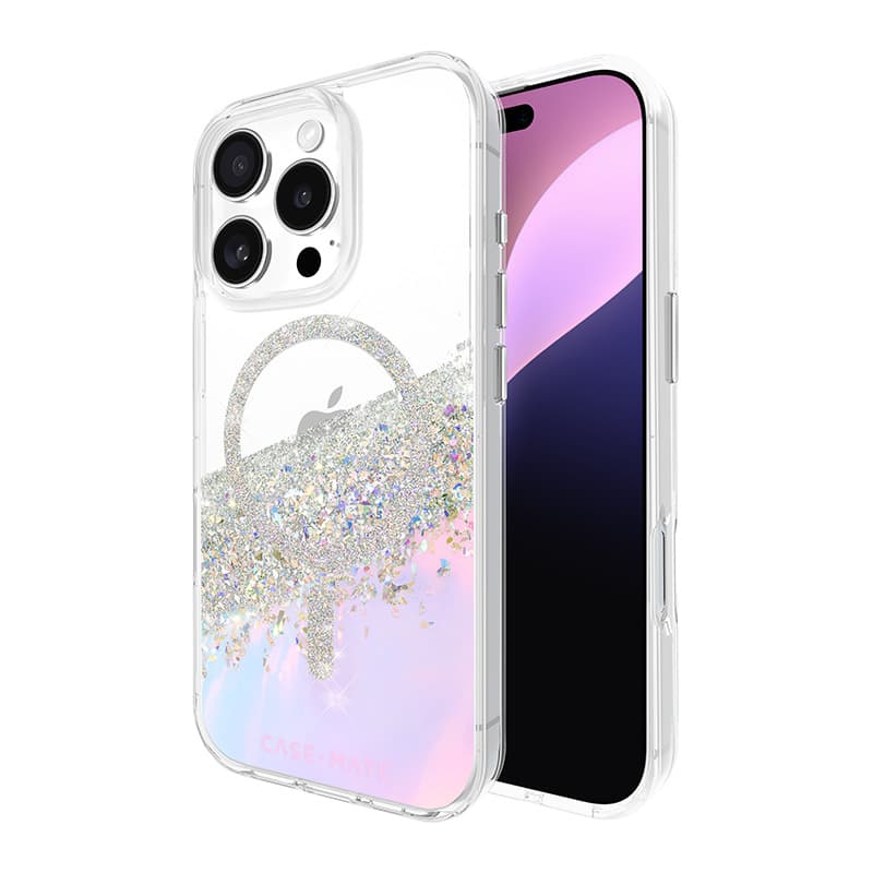Case-Mate Karat MagSafe - Case for iPhone 16 Pro (Holographic Soap Bubble) 1