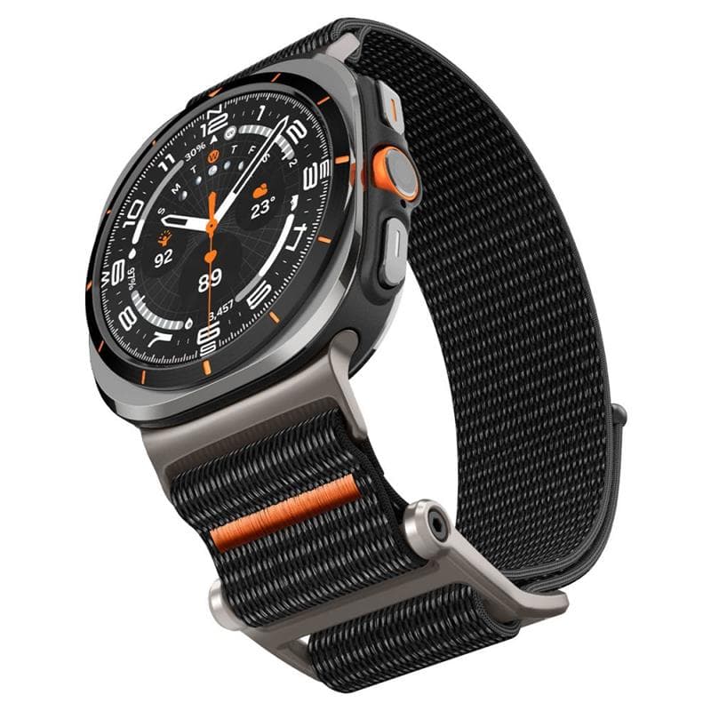 Spigen DuraPro Flex - Strap for Samsung Galaxy Watch Ultra 47 mm (2025/2024) (Black) 8