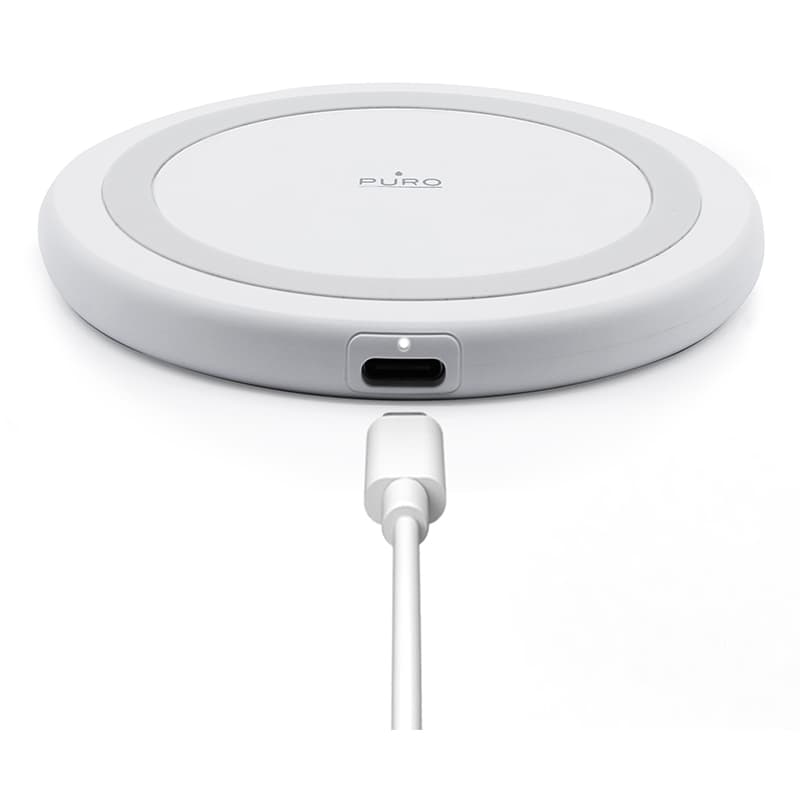 PURO Wireless Charging Station QI - Qi inductive wireless charger (white) 7