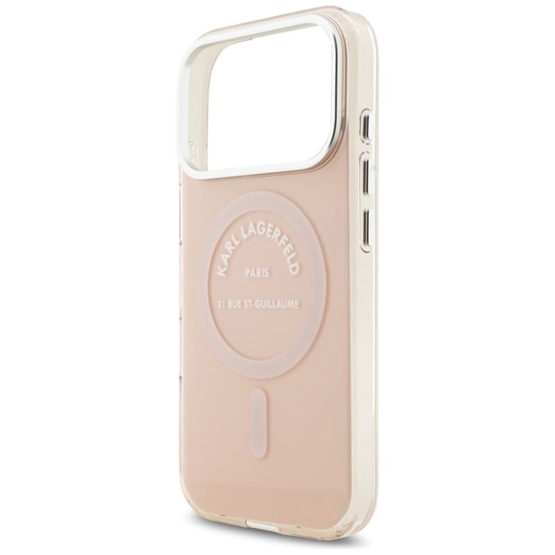 Karl Lagerfeld IML Karl RSG Logo MagSafe - Case for iPhone 17 Pro (pink) 6