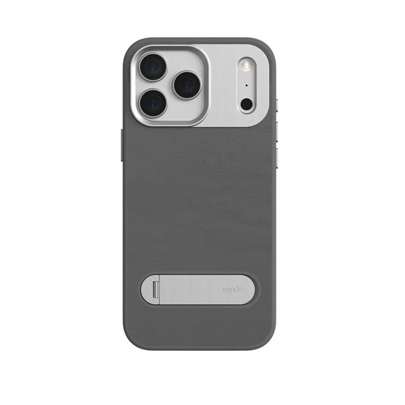 Moshi Kameleon MagSafe - Case iPhone 17 Pro Max with Stand Function (Midnight Gray) 2