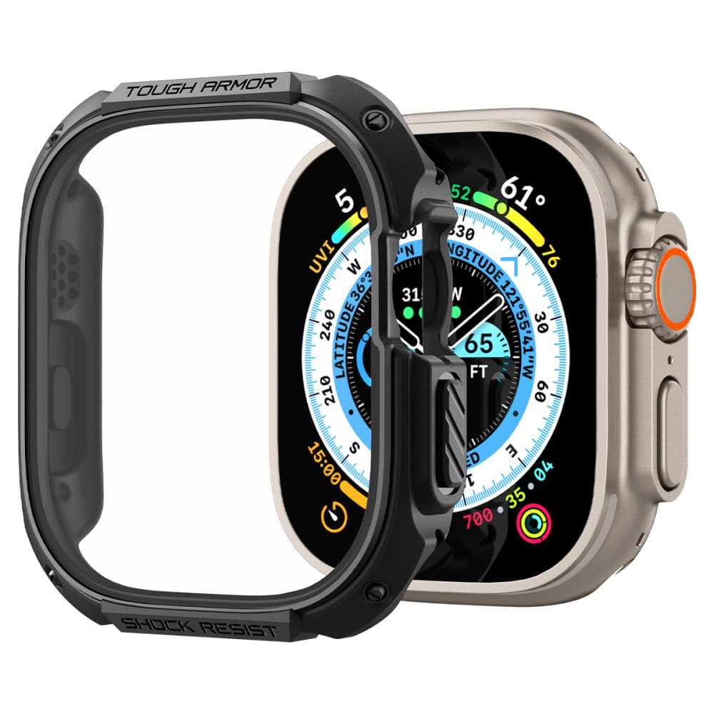 Spigen Tough Armor – Case for Apple Watch Ultra 49 mm (Black) 3