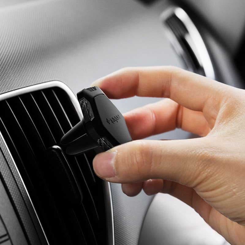 Spigen Magnetic Car Mount Holder QS11 - Car Holder (Black) 4