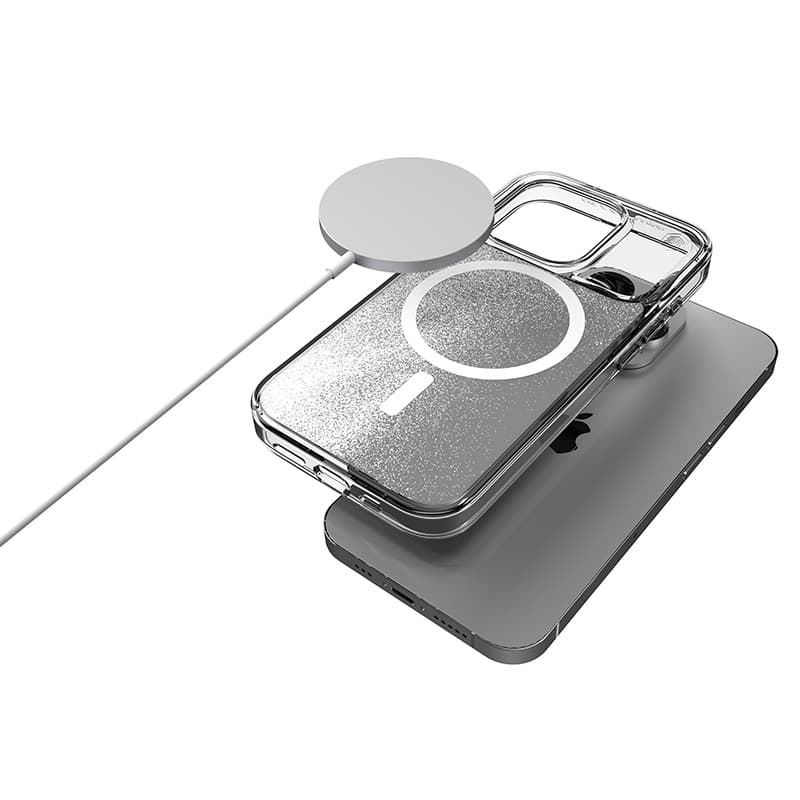 STM Relax Sand MagSafe - Case for iPhone 15 (Clear / White) 7