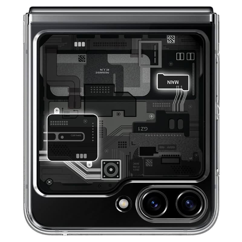 Spigen Airskin - Case for Samsung Galaxy Z Flip 5 (Zero One) 6