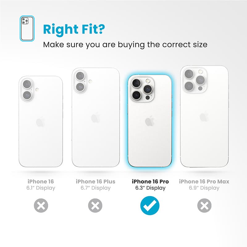 Speck Presidio Perfect-Clear - iPhone 16 Pro Case (Clear) 7