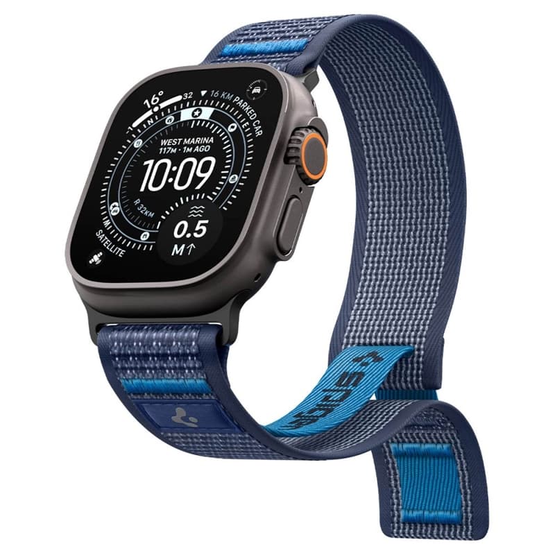 Spigen Athlex Air 2 - Apple Watch Strap 44/45/46/49 mm (Active Navy Blue) 6