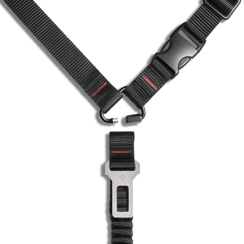 Spigen PS100 - Pet Car Seatbelt / Leash (Black) 5