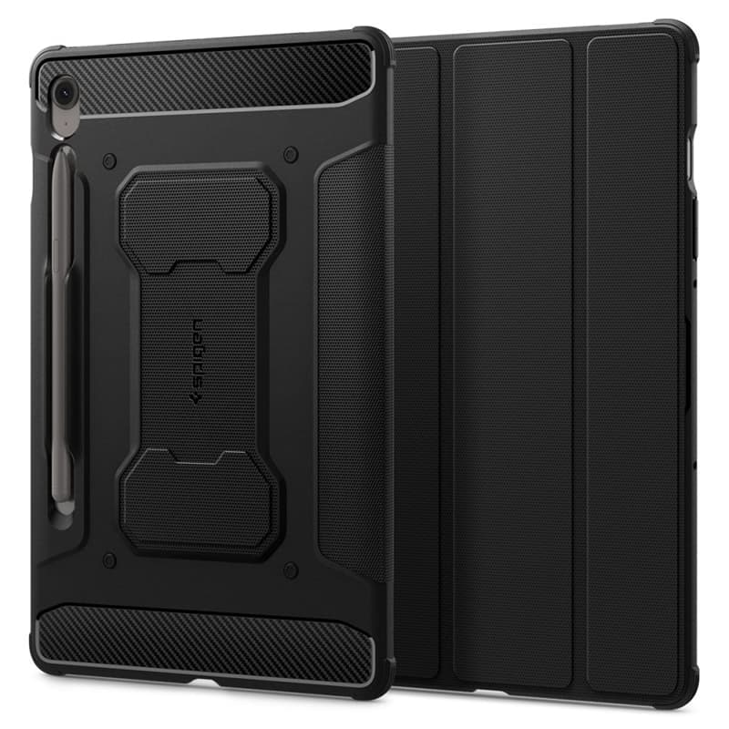 Spigen Rugged Armor Pro - Case for Samsung Galaxy Tab S10 FE+ 13.1" (Black) 2
