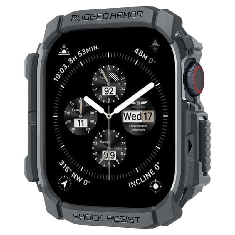 Spigen Rugged Armor - Case for Apple Watch 10 46 mm (Dark Grey) 2