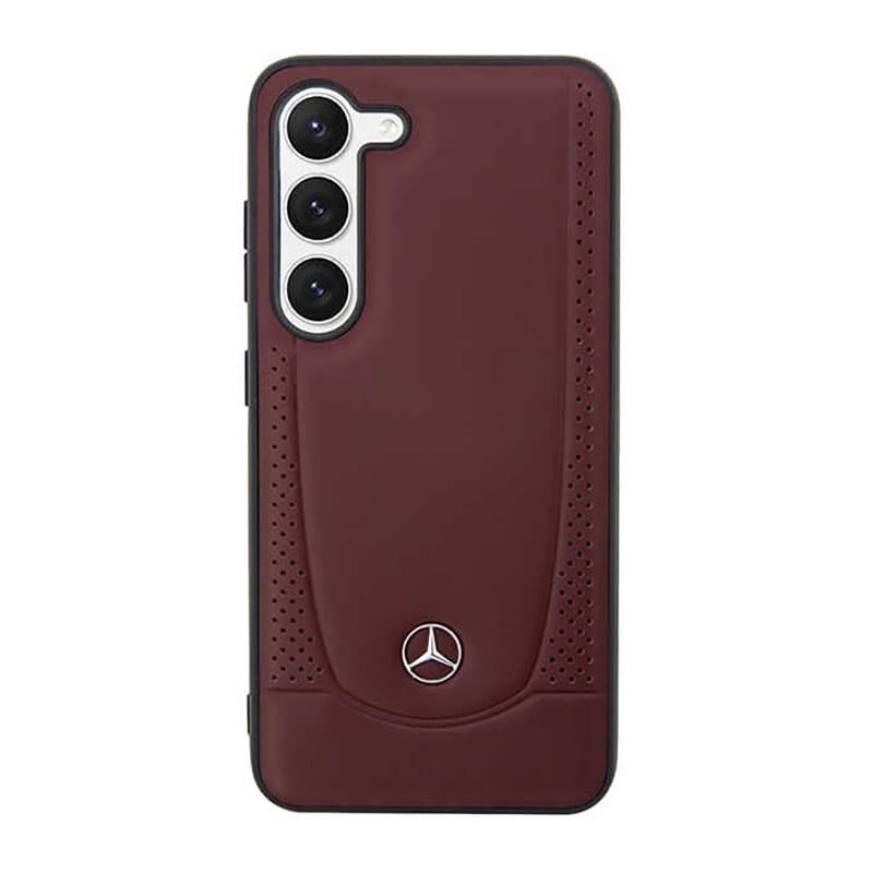 Mercedes Leather Urban Line - Case for Samsung Galaxy S23 (Red) 3
