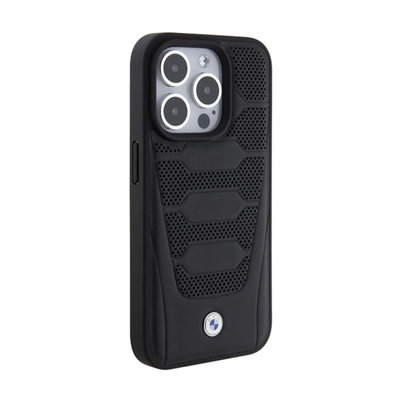 BMW Leather Seats Pattern - Case for iPhone 15 Pro Max (Black) 4