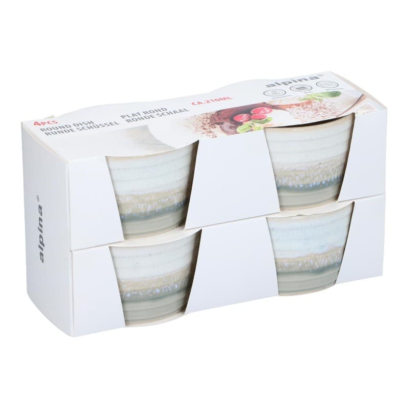 Alpina - Ceramic baking tins 10.2x6 cm (4 pieces) 2