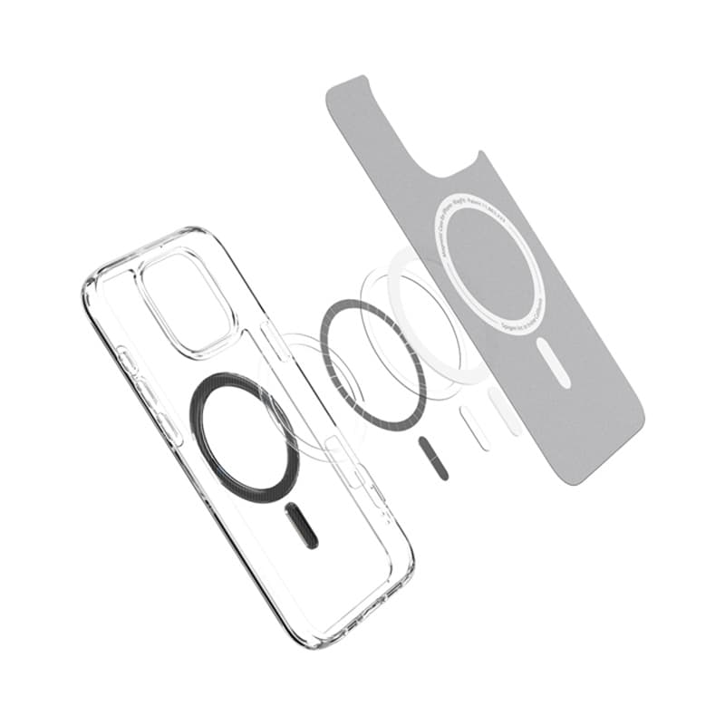 Spigen Ultra Hybrid Mag MagSafe - Case for iPhone 16 Pro Max (Carbon Fiber) 5