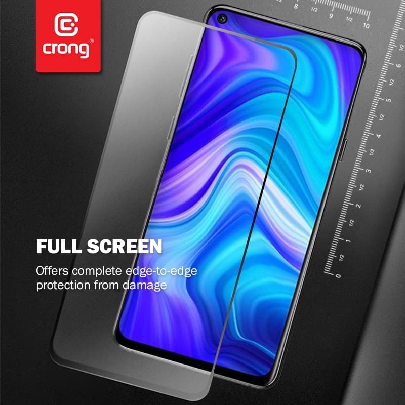 Crong 7D Nano Flexible Glass – Shatterproof 9H hybrid glass for the entire Xiaomi Mi 11 Lite 5G screen 5