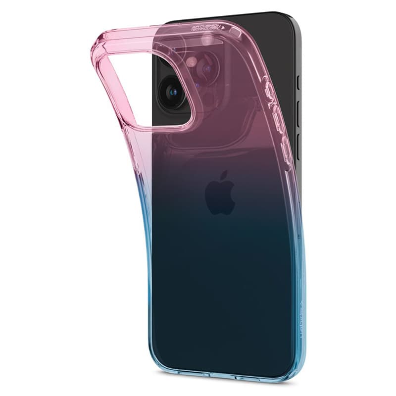 Spigen Liquid Crystal Glitter - Case for iPhone 15 Pro (Gradation Pink) 5