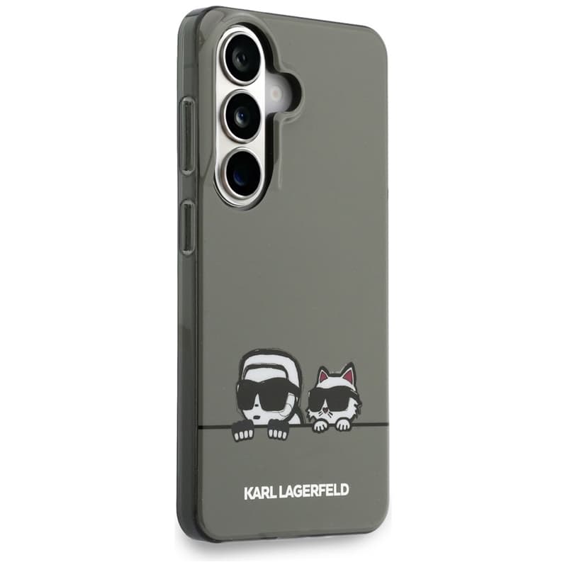 Karl Lagerfeld IML Peekaboo Karl & Choupette MagSafe - Samsung Galaxy S26 Case (Black) 4