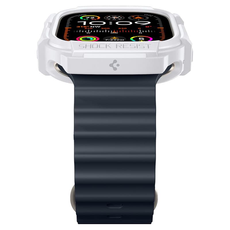Spigen Rugged Armor - Case for Apple Watch Ultra 1/2 49 mm (White) 5