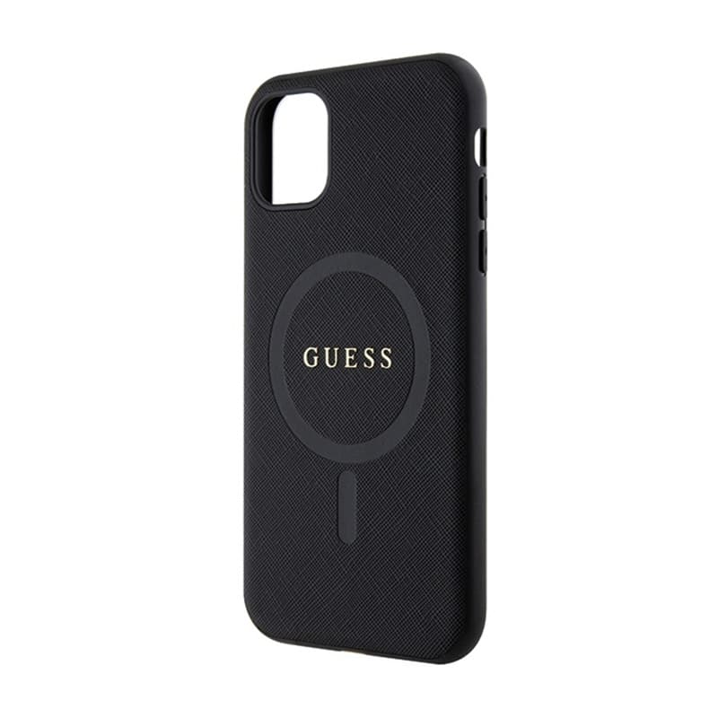 Guess Saffiano MagSafe - Case iPhone 11 (black) 6