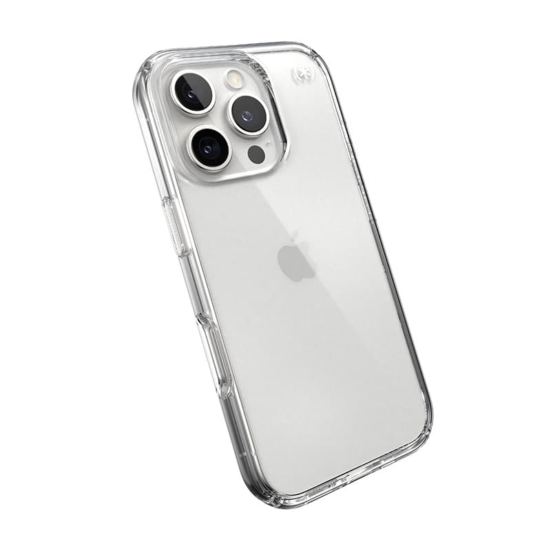 Speck Presidio Perfect-Clear - iPhone 16 Pro Case (Clear) 8