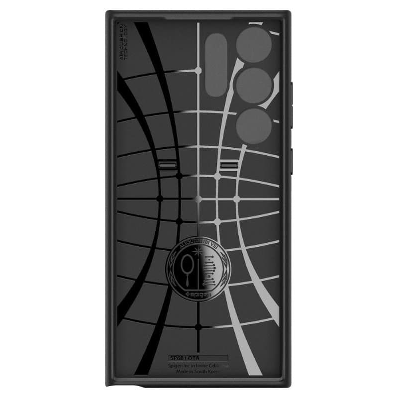 Spigen Optik Armor - Case for Samsung Galaxy S23 Ultra (Black) 3