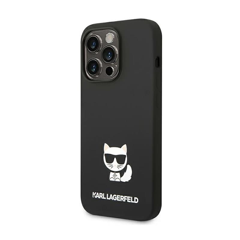 Karl Lagerfeld Choupette Body - Case for iPhone 14 Pro Max (Black) 2