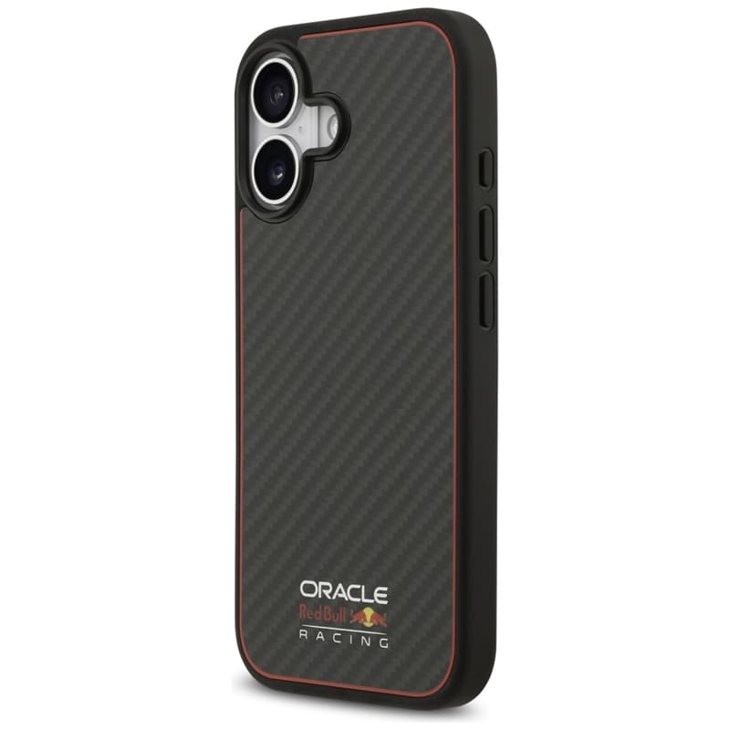 Red Bull Kevlar Logo Matt MagSafe - iPhone 17 Case (Black) 2