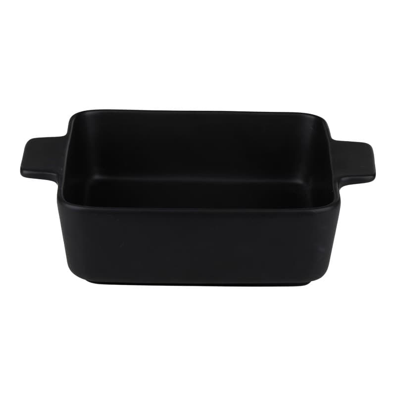 Alpina - Ceramic square ovenproof dish 26.5x20.5x6.7 cm (black) 2
