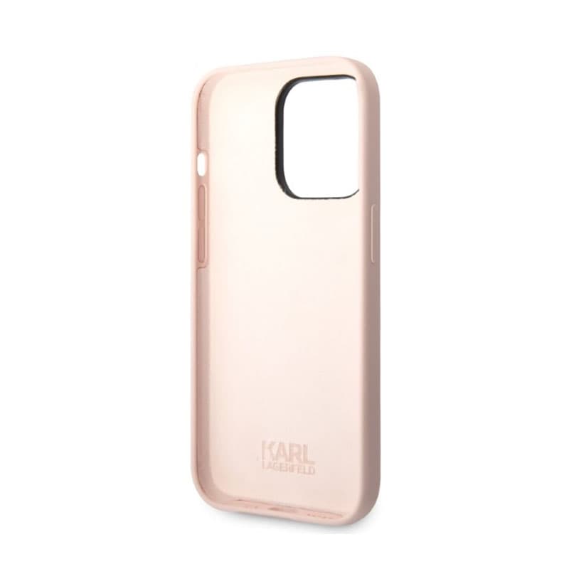 Karl Lagerfeld Silicone NFT Choupette - Case for iPhone 14 Pro Max (Pink) 7