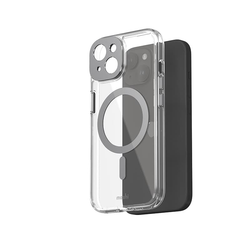 Moshi iGlaze MagSafe - Case for iPhone 15 (Meteorite Gray) 3
