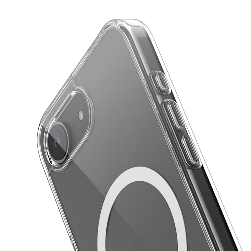 Crong Clear MAG Cover - iPhone 17e / 16e MagSafe Case (Clear) 6