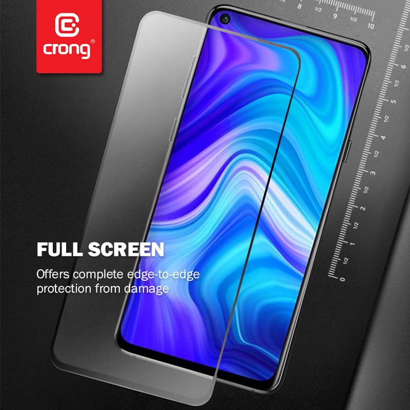 Crong 7D Nano Flexible Glass - 9H Hybrid Glass for Full Screen OPPO realme C11 5