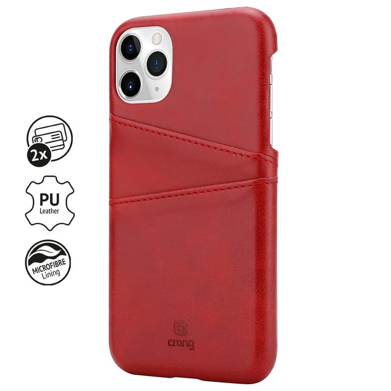 Crong Neat Cover - iPhone 11 Pro Case with Pockets (Red) 2
