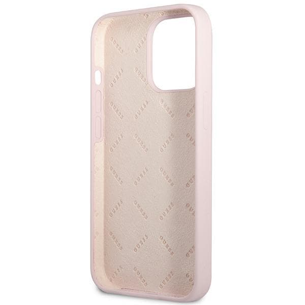 Guess Silicone Triangle Logo - Cover iPhone 13 Pro Max(Purple) 2