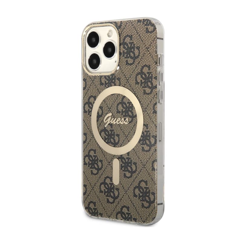 Guess 4G MagSafe - Case for iPhone 13 Pro Max (Brown) 2