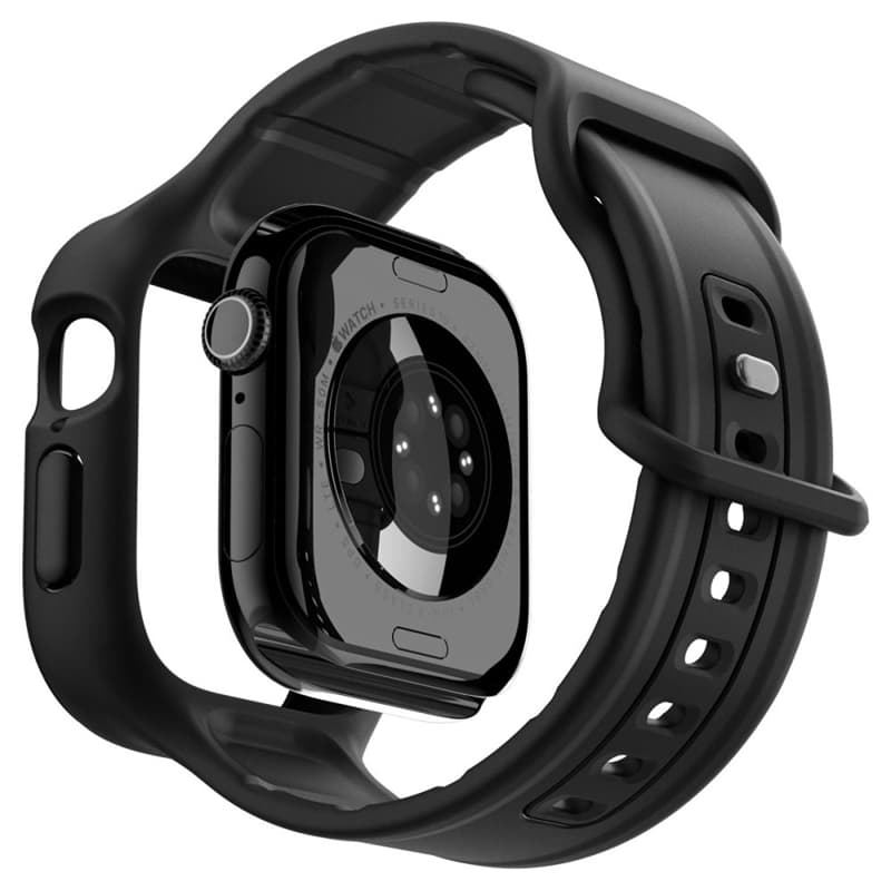 Spigen Vault Pro - Strap with Case for Apple Watch 10 42 mm (Matte Black) 3