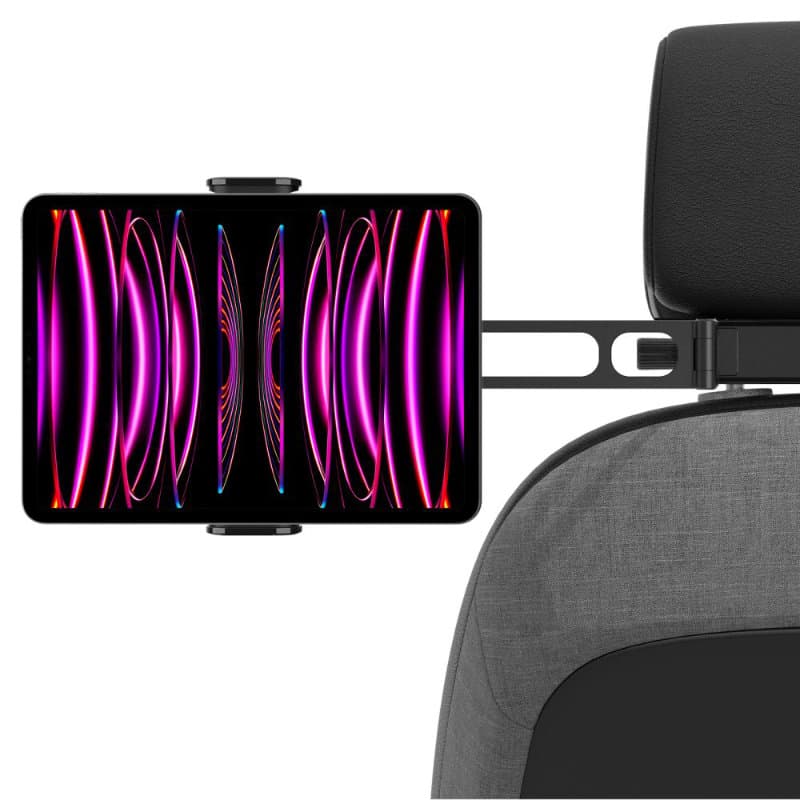 Spigen OneTap UTS45 - Universal car headrest mount for smartphone / tablet (Black) 3