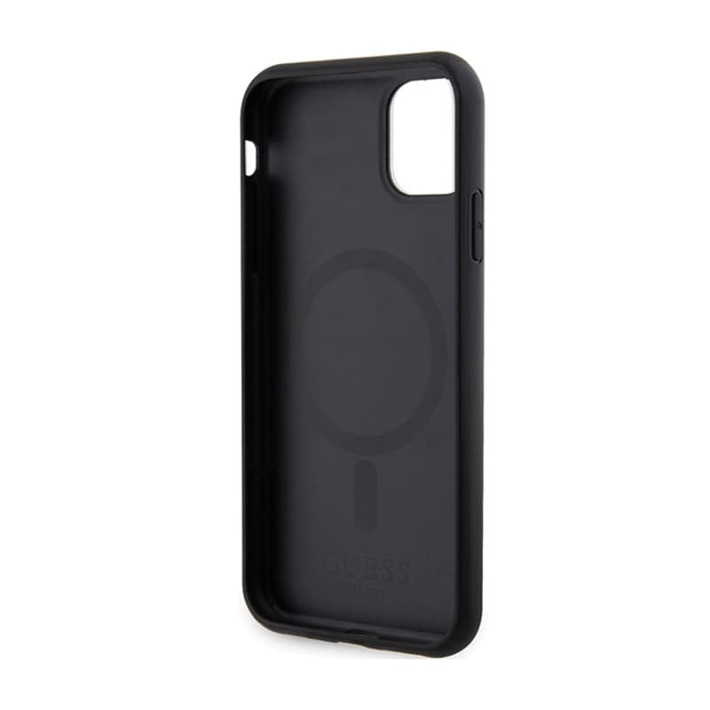 Guess Saffiano MagSafe - Case iPhone 11 (black) 7
