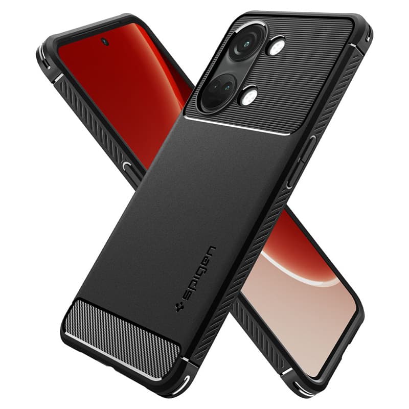 Spigen Rugged Armor - Case for OnePlus Nord 3 5G (Matte Black) 7