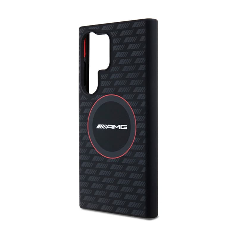 AMG Silicone Carbon Pattern MagSafe - Samsung Galaxy S24 Ultra case (black) 6